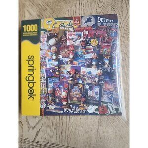 Springbok Puzzle Football Fantasy 1000 Piece Jigsaw Puzzle Football Sports